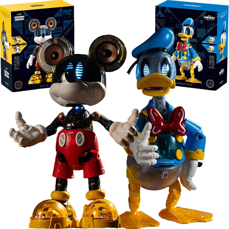 Disney Mickey Mouse & Donald Duck Character Building Toy Set