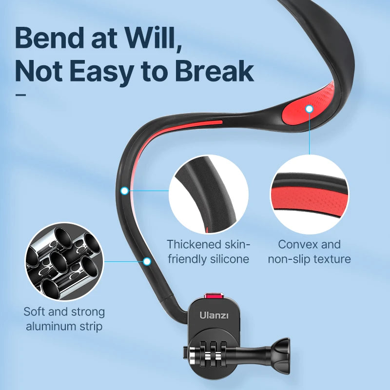 Ulanzi Go Quick II Magnetic Neck Holder for Action Cameras