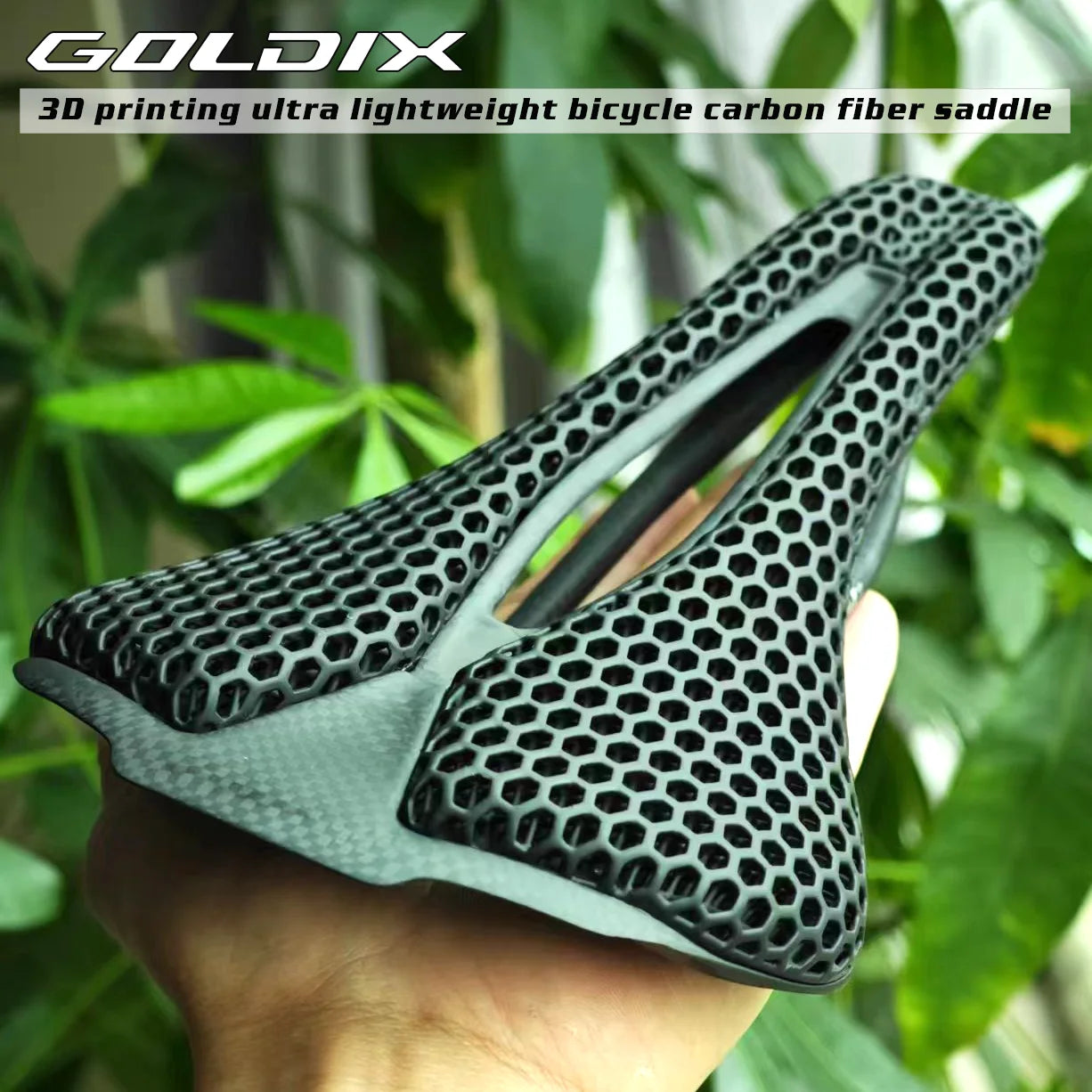 GOLDIX Ultra-Light Carbon Bicycle Saddle for MTB & Road Racing
