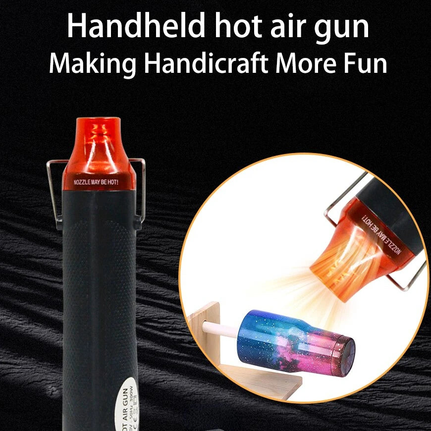 220V Hot Air Tool - Mini Heat Blower for DIY Crafting & Soldering