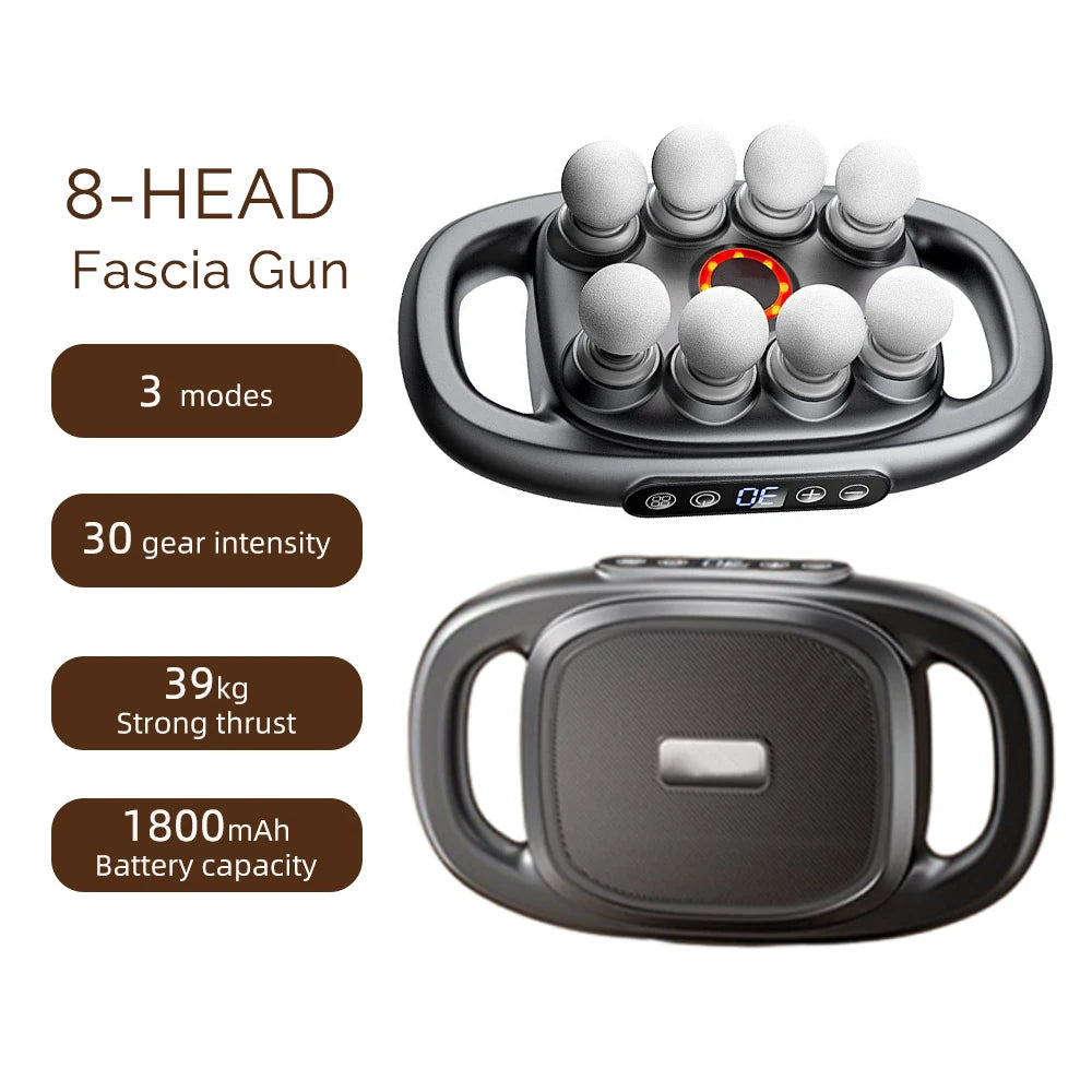 Advanced Vibration Therapy Massager with 42 Heads for Full-Body Relief