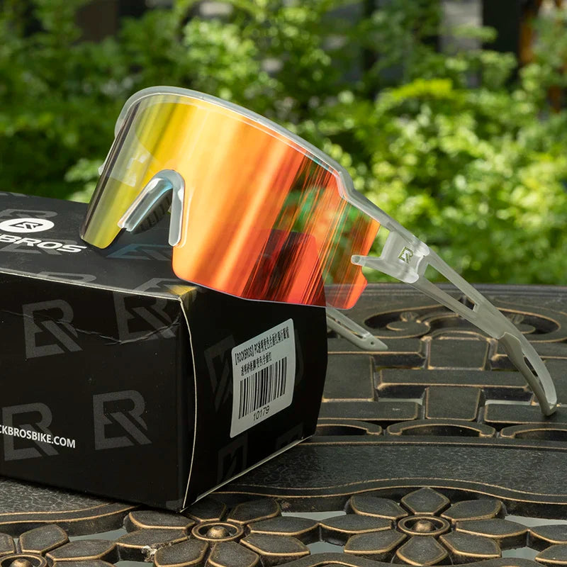 ROCKBROS Photochromic Polarized Cycling Glasses for UV Protection