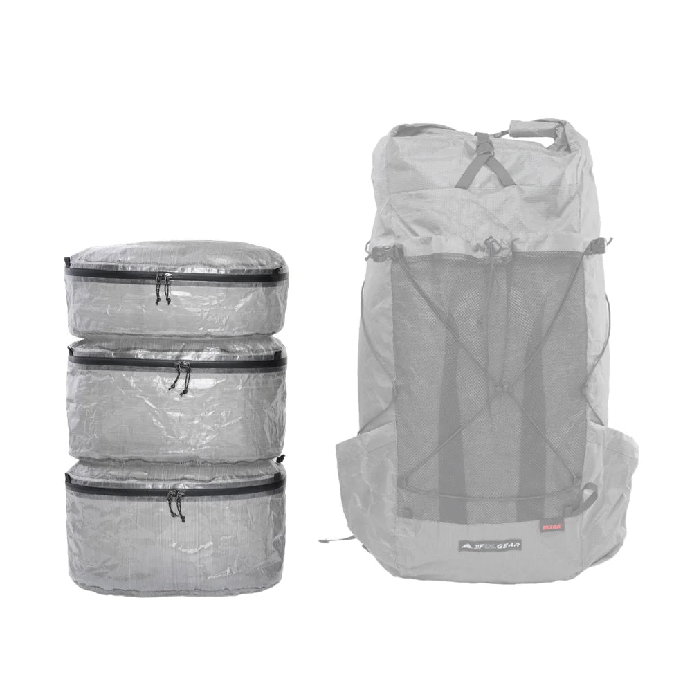 Ultralight Dyneema Packing Pods - Compact Storage for Backpacking