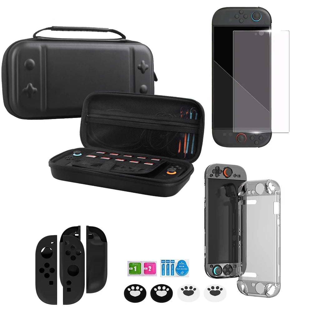 VGBUS Nintendo Switch 2 Travel Case Kit with Hard Shell & Accessories