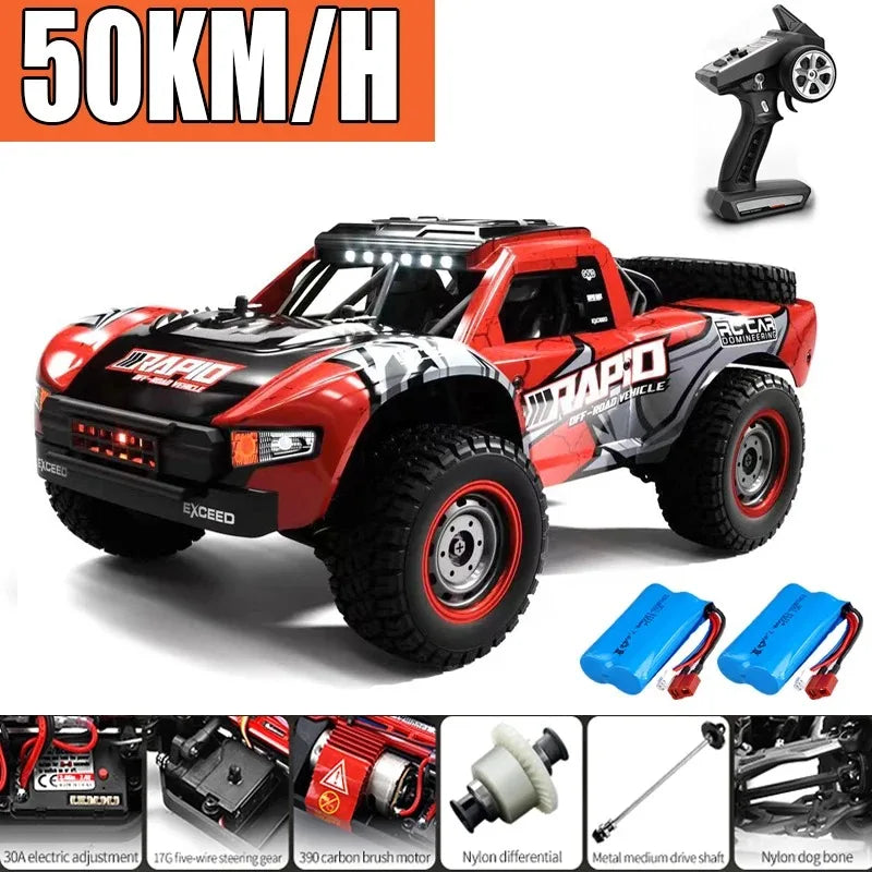 JJRC Q130 4WD Brushless RC Car, High-Speed 1:16 Remote Control