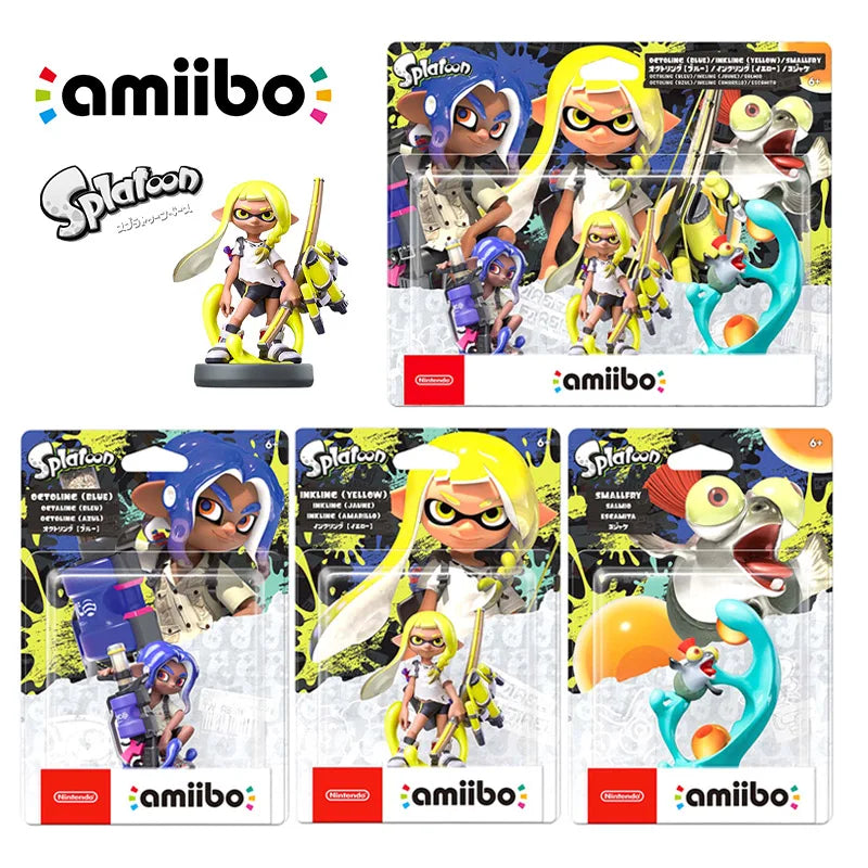 ARTSWIFT Amiibo Splatoon Series Inkling Boy & Girl Figures - NFC