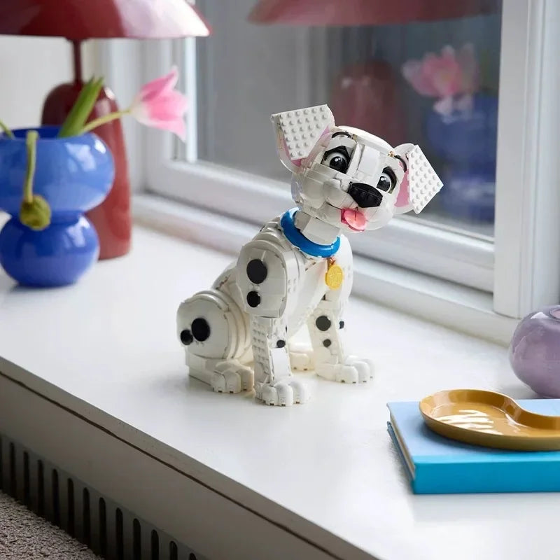 Creative Cartoon Puppy Dog Building Blocks - Fun Pet Assembly Toy
