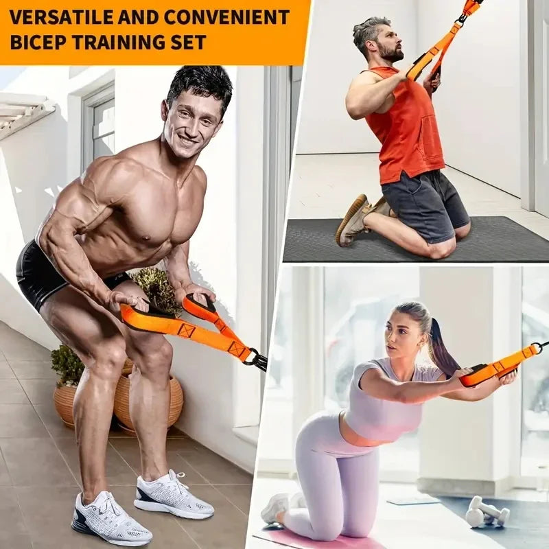 Fitness Assistance Elastic Training Belt with Tension Rope