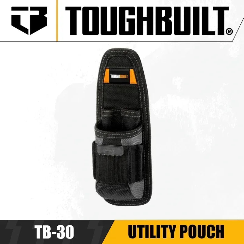 ToughBuilt TB-30 Utility Pouch - Durable Tool Organizer with 6 Pockets