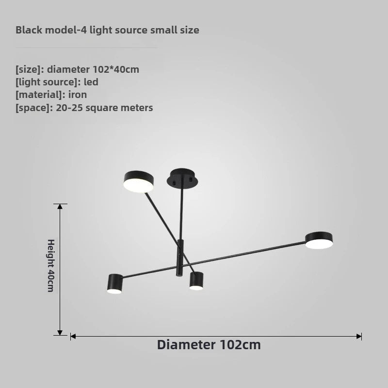 Stylish Modern Minimalist Pendant Lamp for Living Room & Hotels