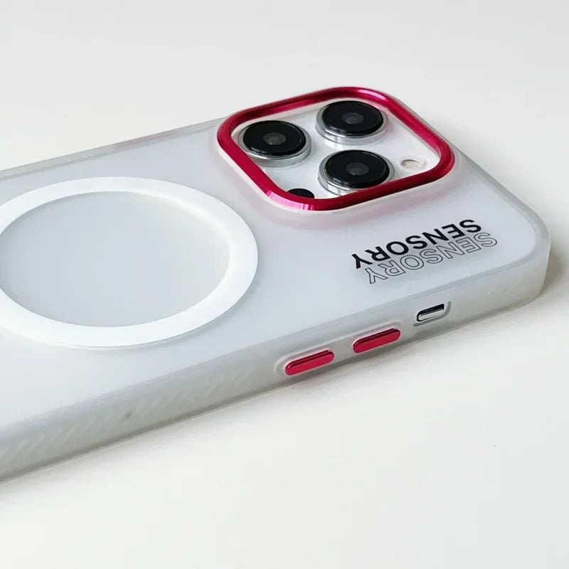 Stylish MagSafe Shockproof Case for iPhone 16/15/14/13 - Durable Protection