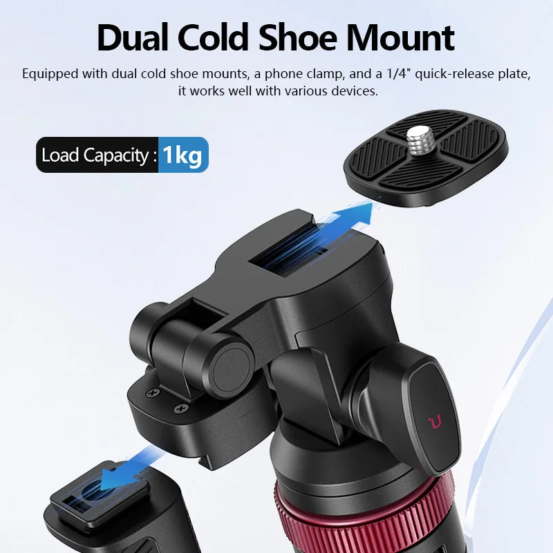 Ulanzi MT-78 Quick-Release Tripod for Camera & Smartphone | 1.85m Height