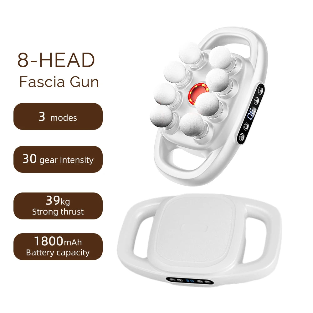 Advanced Vibration Therapy Massager with 42 Heads for Full-Body Relief