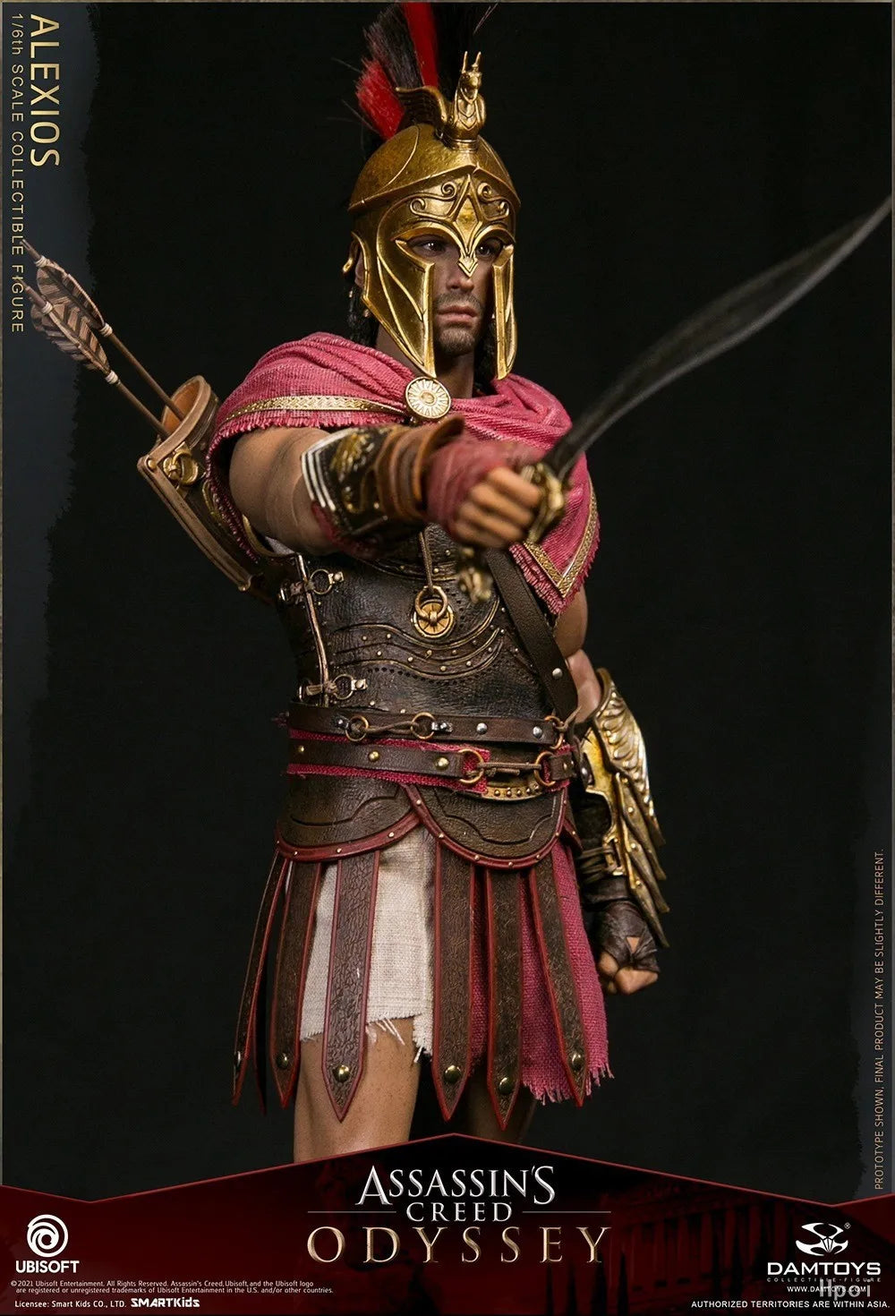 DAMTOYS DMS019 Assassin's Creed Odyssey Alexios 1/6 Action Figure