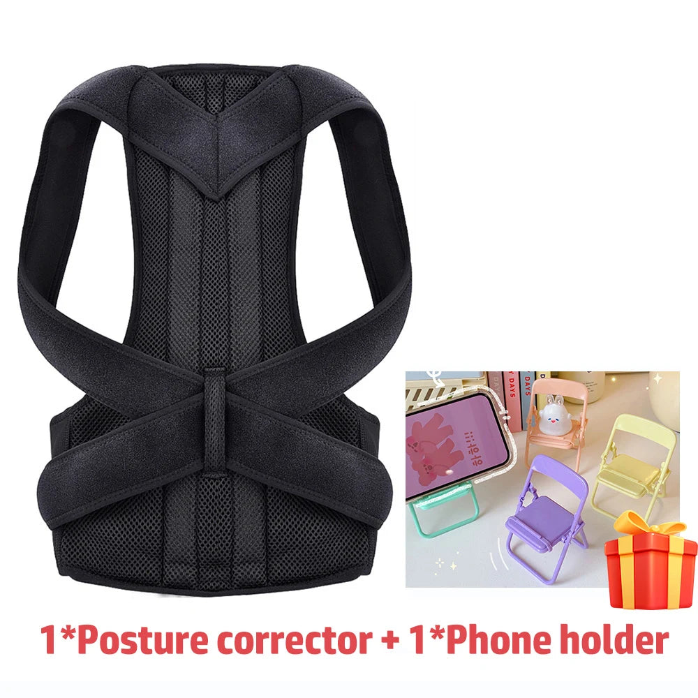Adjustable Back Posture Corrector for Pain Relief & Improved Spine Health