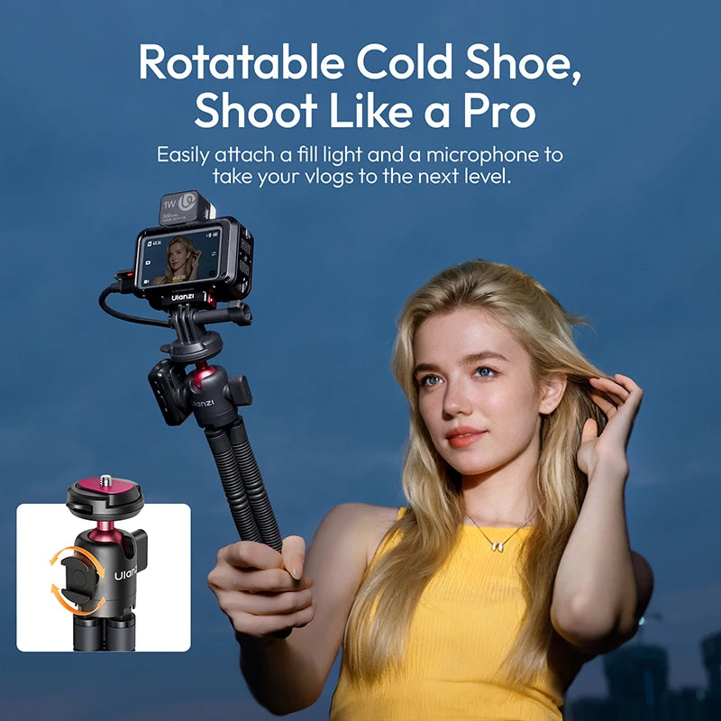 Ulanzi MT91 Quick Release Octopus Tripod for Cameras & Smartphones