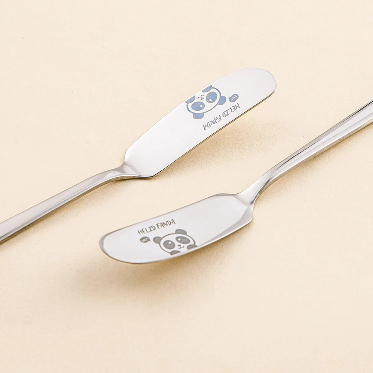 304 Stainless Steel Cheese and Butter Knife Set - 2/4PCS