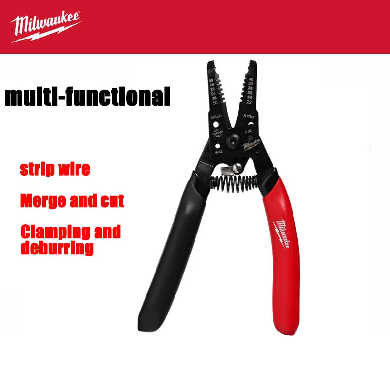 Milwaukee Low Voltage Wire Stripper & Cutter - Precision Tool