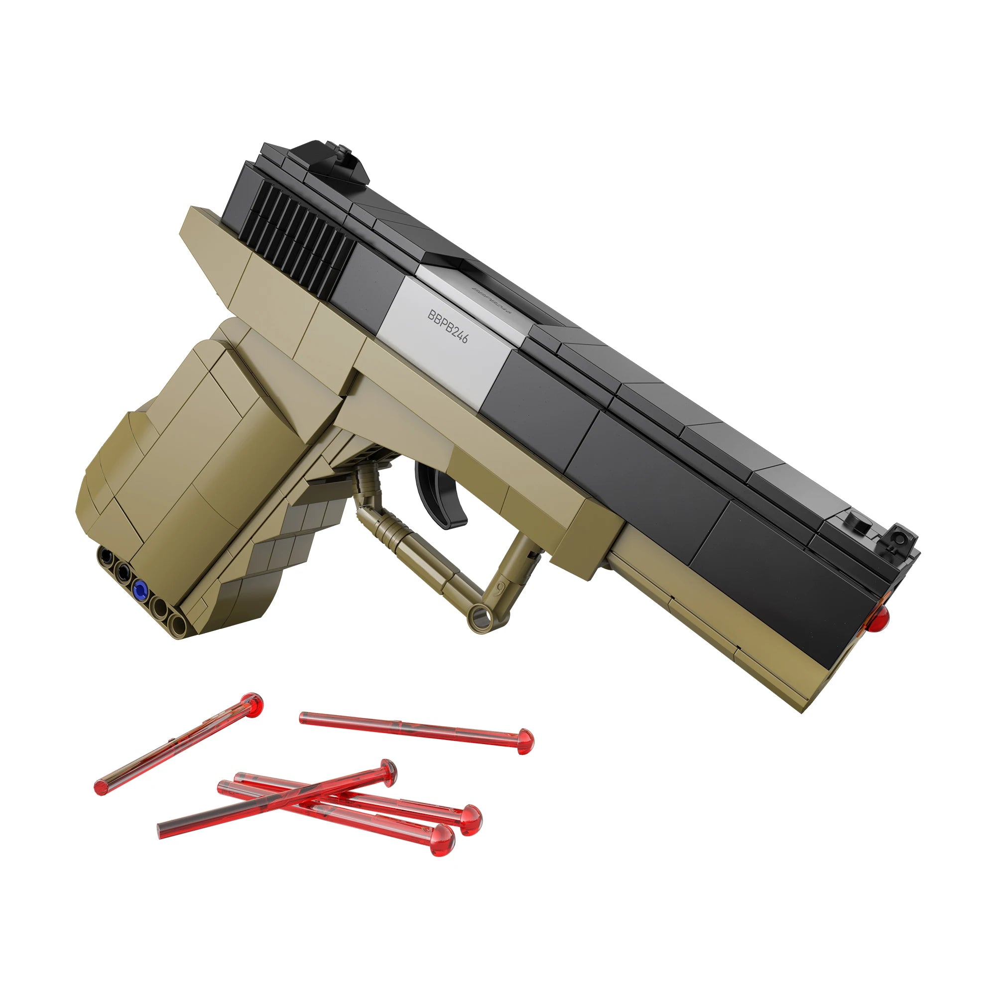 CADA Military Building Blocks - Creative Spear Toy for Kids