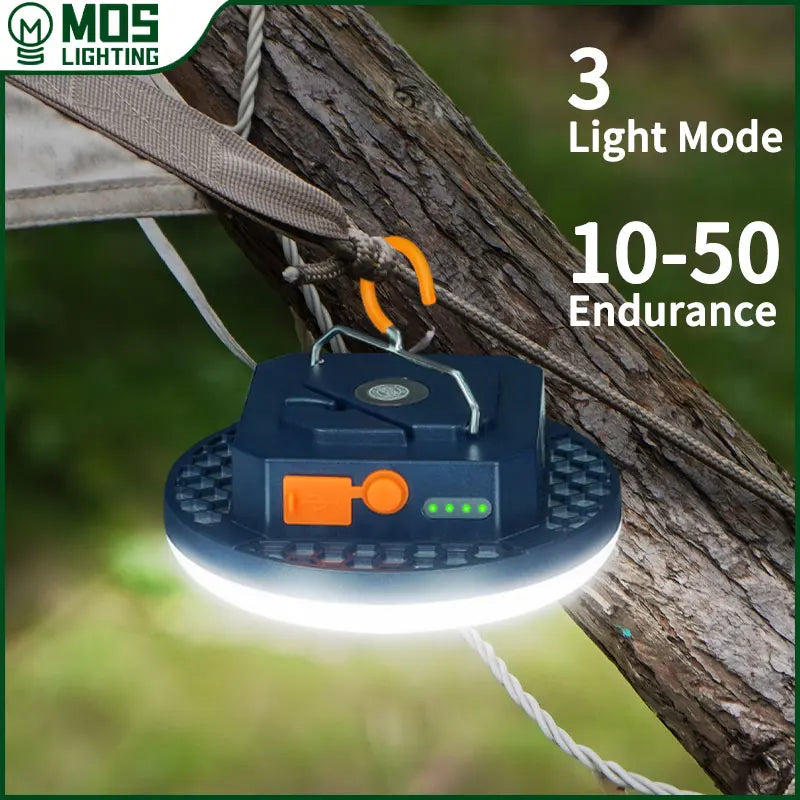 MOSLIGHTING Rechargeable Camping Lantern - Portable Emergency Light