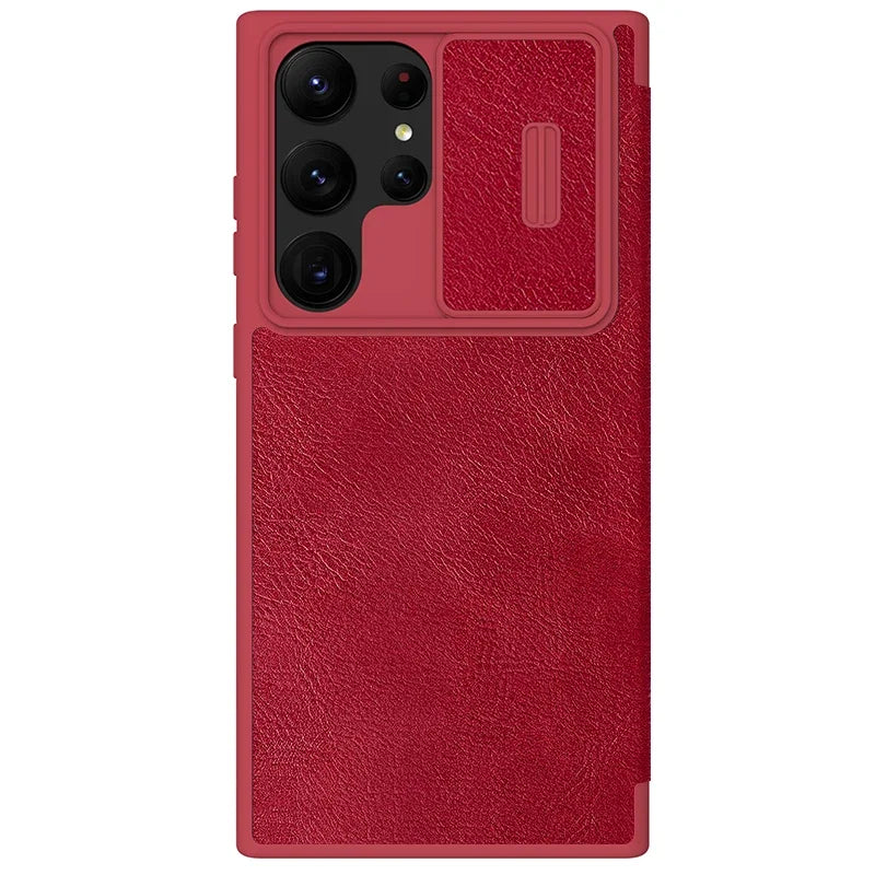 Nillkin Qin Pro Flip Leather Case for Galaxy S23 Ultra & S23+