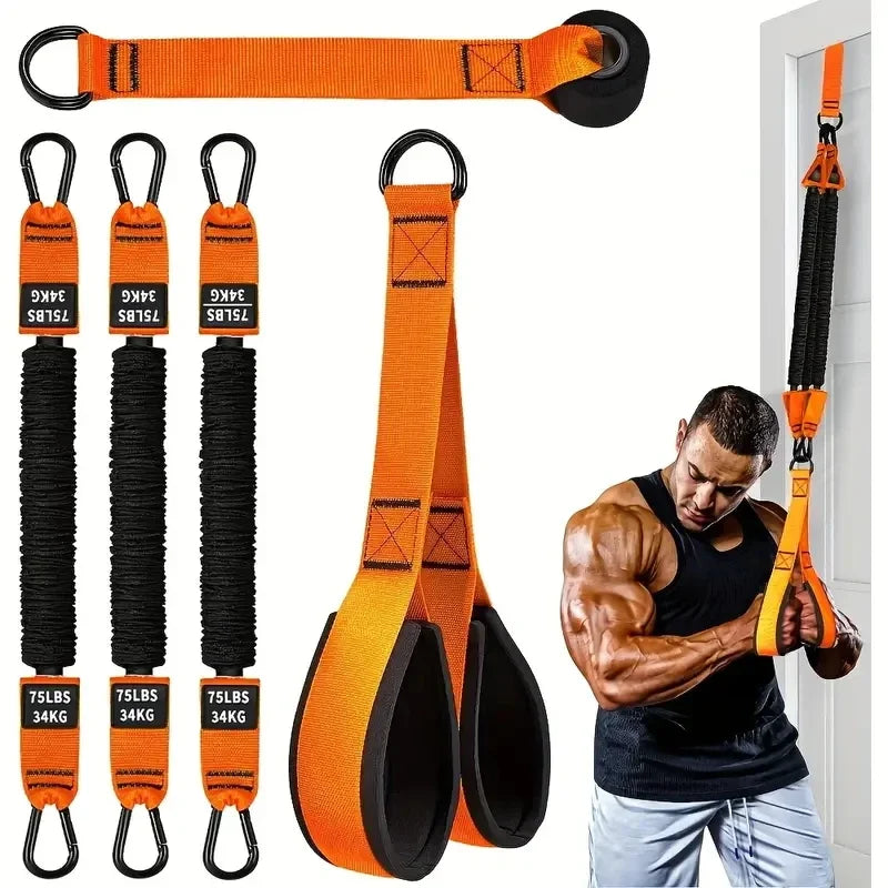 Fitness Assistance Elastic Training Belt with Tension Rope