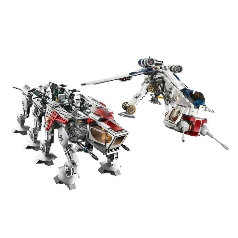 1758PCS Republic Dropship AT-OT Walker Building Blocks Set - Creative Toy