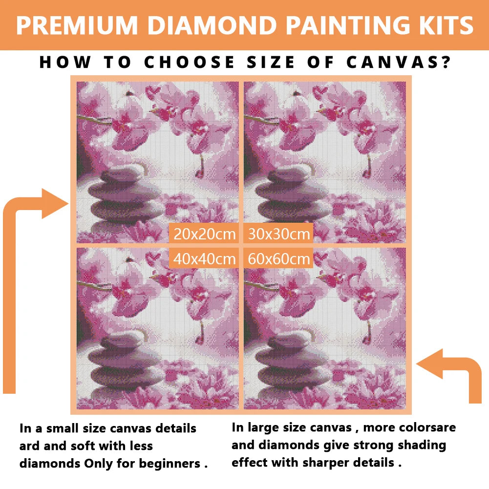 5D DIY Full Square Drill Diamond Painting - Christmas Decor, 30x40cm