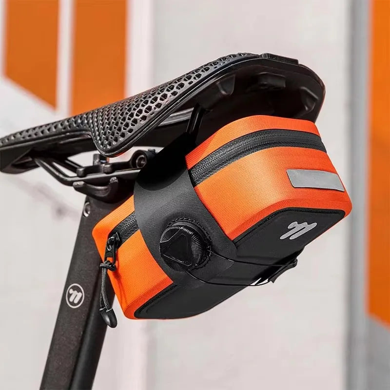 West Biking Lightweight Mini Bicycle Saddle Bag - Portable & Rainproof