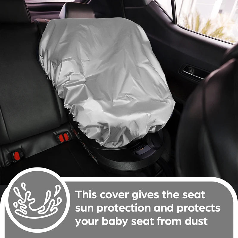 Infant Car Seat Sun Shade | UV Protection & Heat Blocker