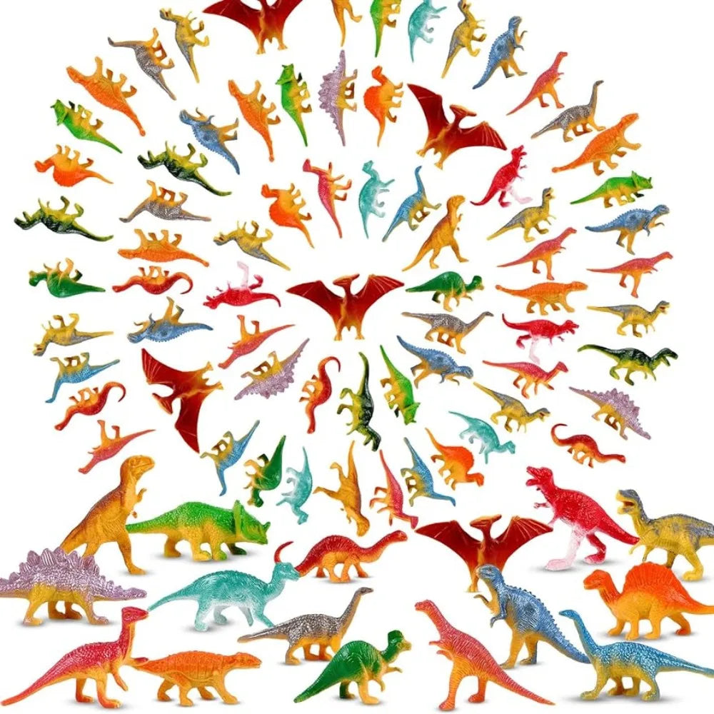 39Pcs Mini Dinosaur Figures - Fun Educational Toys for Kids