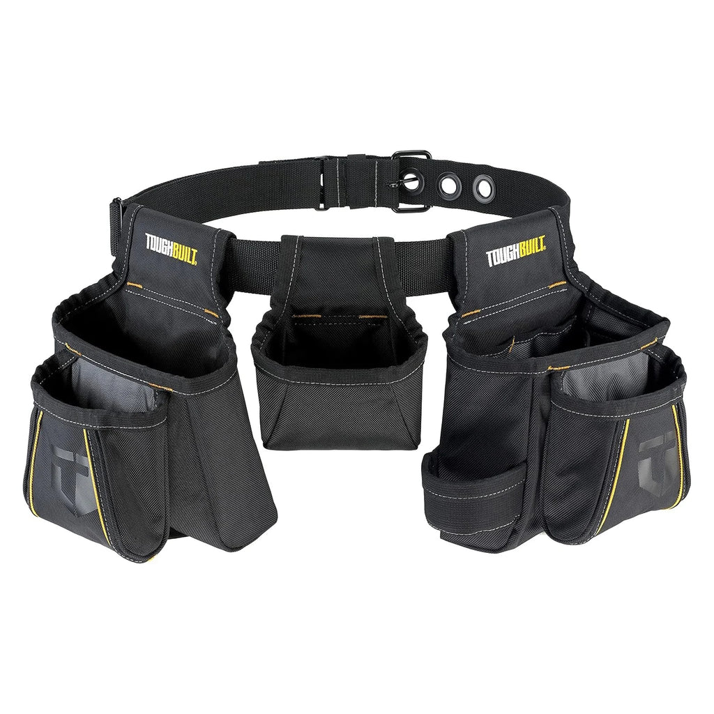 TOUGHBUILT 12-Pocket Handyman Tool Belt - Adjustable & Durable