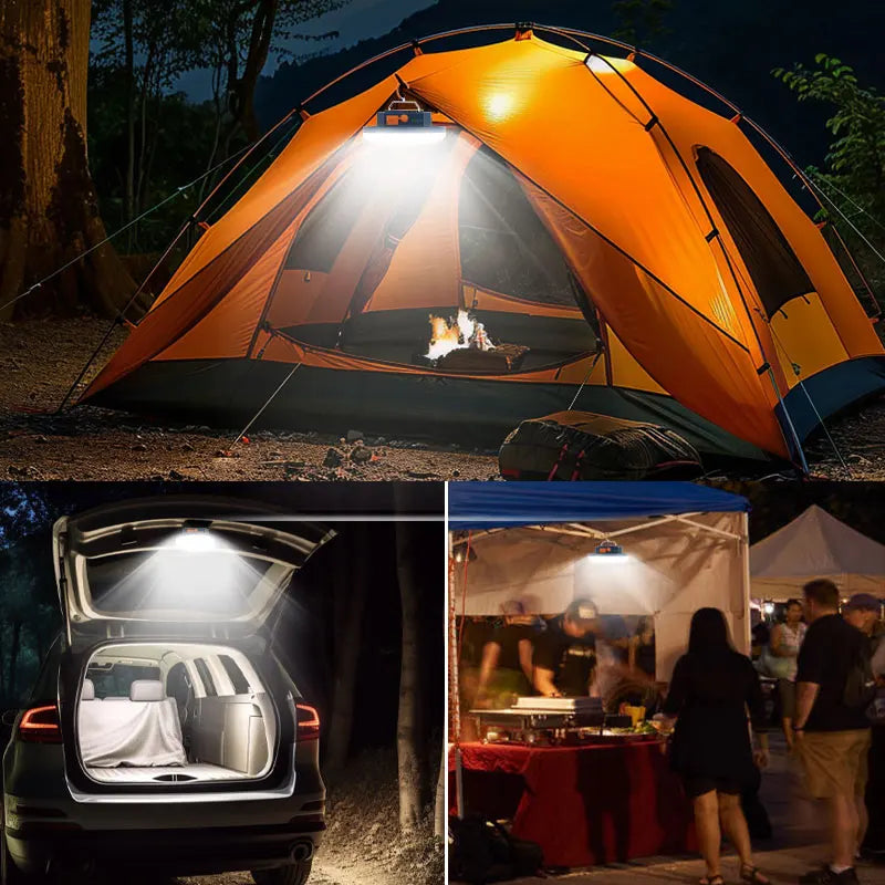 MOSLIGHTING Rechargeable Camping Lantern - Portable Emergency Light