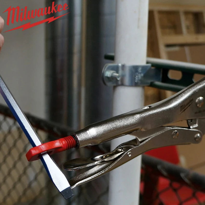 Milwaukee 10" Curved Jaw Torque Locking Pliers - Multi-Functional Tool