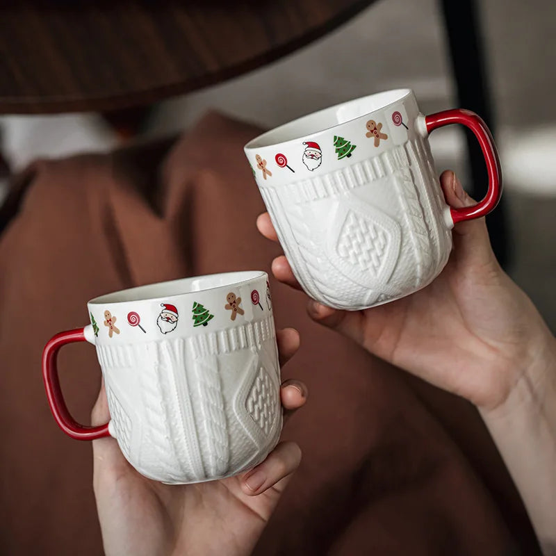 Elegant 12oz Ceramic Espresso Cup Set - Perfect for Coffee Lovers