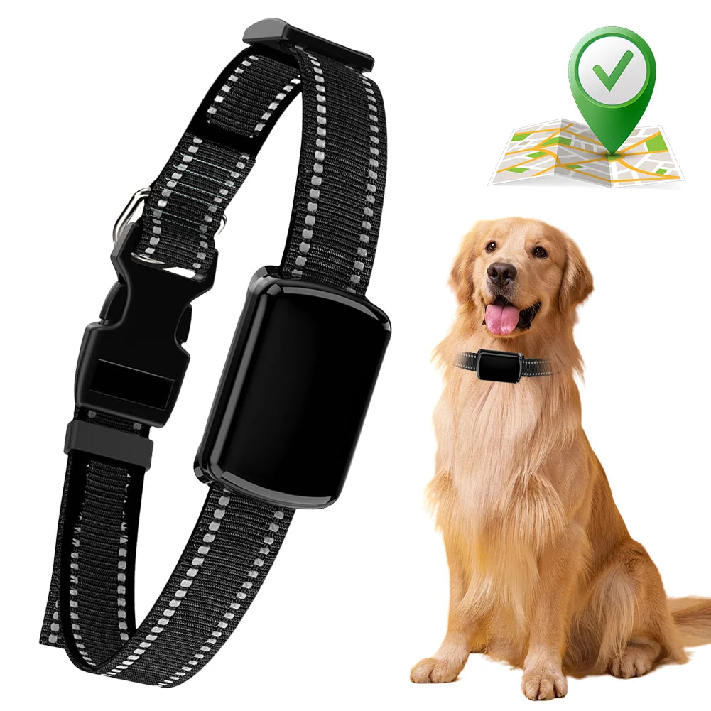 Smart Pet GPS Tracker with Adjustable Collar for Dogs & Cats