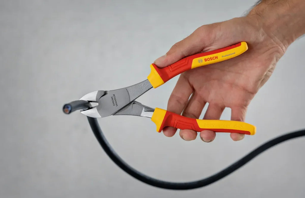 Bosch VDE High Leverage Diagonal Cutters - 200mm Professional Tool