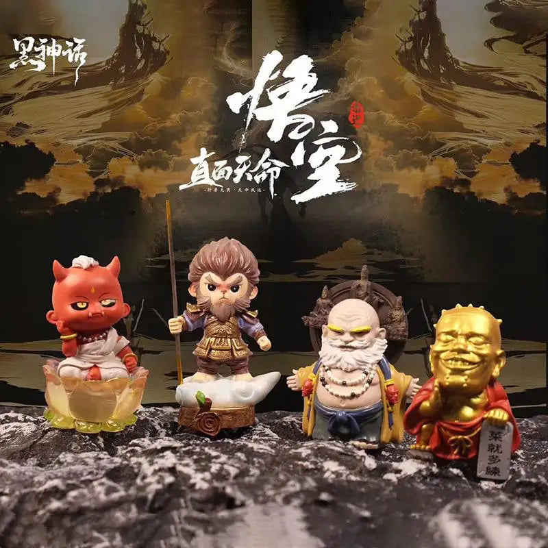 BLACK MYTH WUKONG Collectible Monkey King Figure Set - Anime Gift