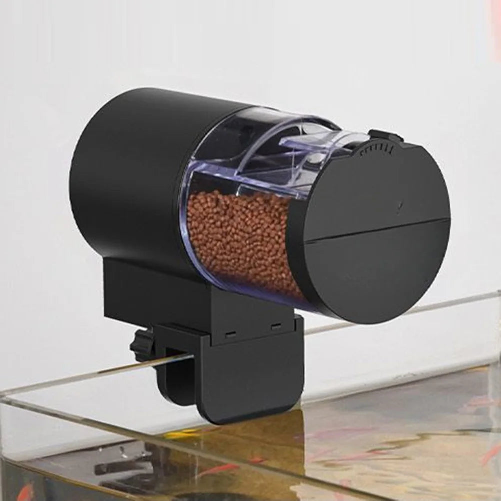 Automatic Fish Feeder with Timer - Large Capacity for Aquariums & Ponds