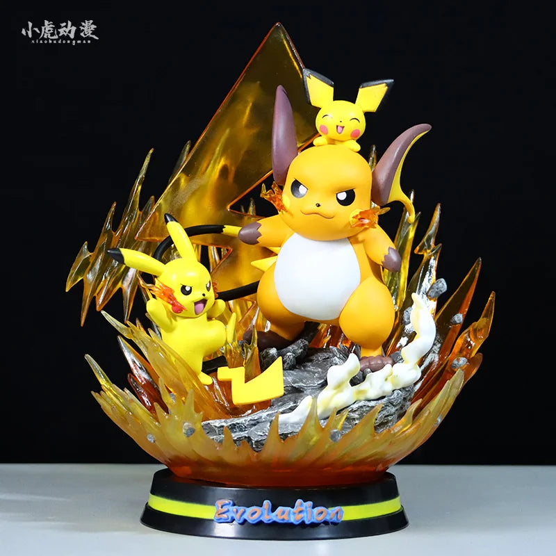 Eevee & Friends LED PVC Anime Figurines Collection - 21-32cm