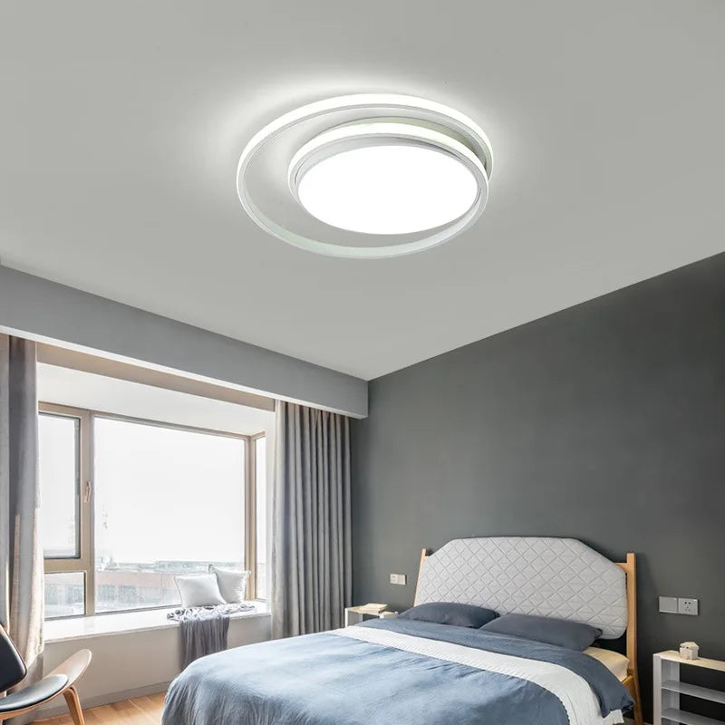 Modern Dimmable LED Ceiling Lamp for Home Spaces - Stylish Indoor Lighting
