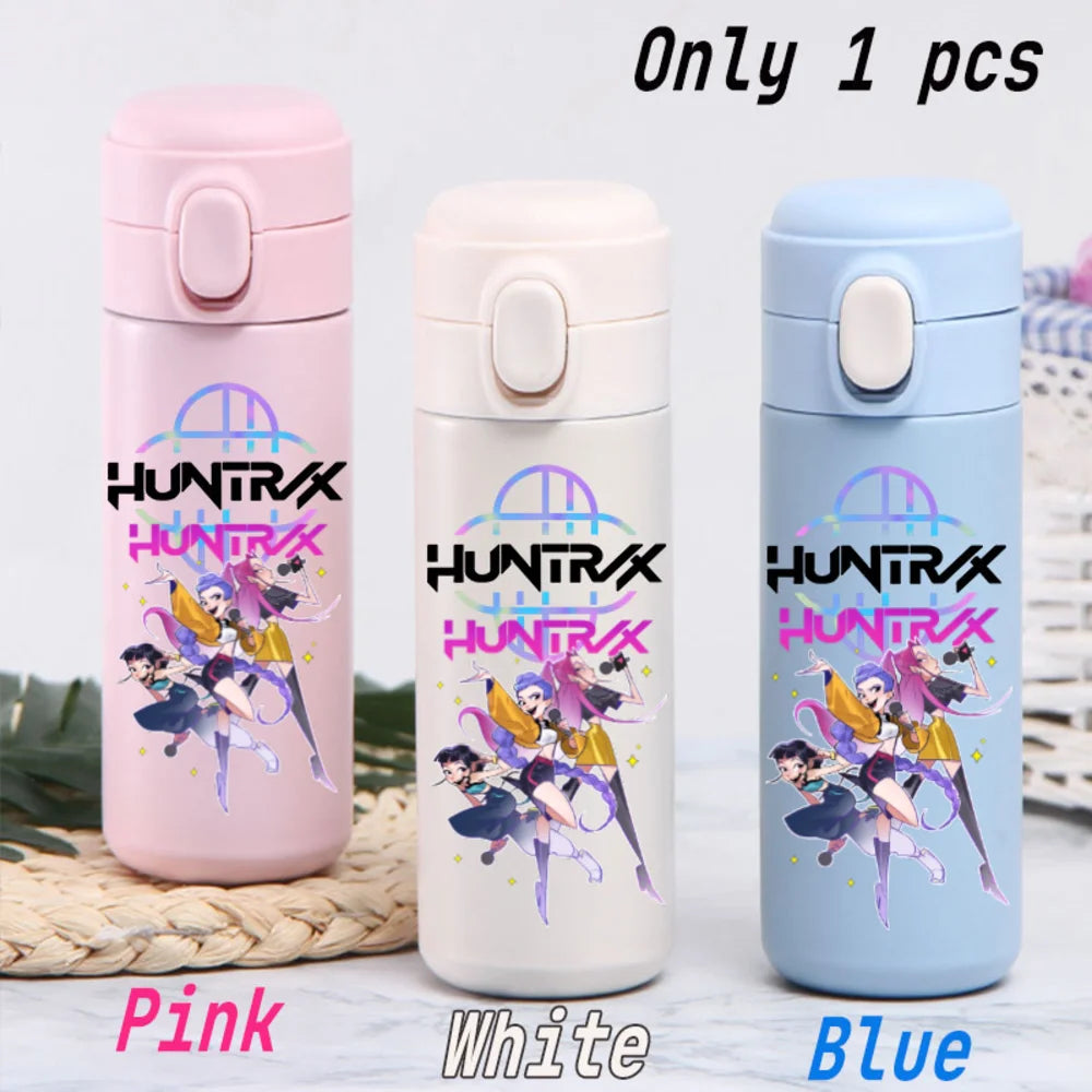 Insulated 420ML K-Pop Travel Drink Bottle - Stylish & Portable