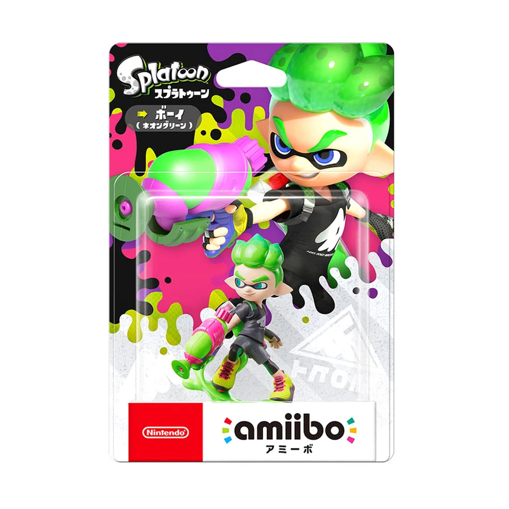 Nintendo Amiibo Figurine - Splatoon Series Inkling Girl & Squid