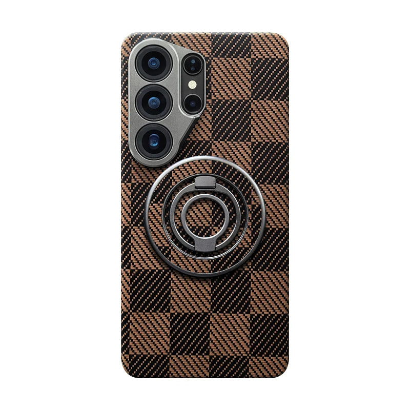 Slim Carbon Fiber Case for Samsung Galaxy S26 Ultra - Honeycomb Finish