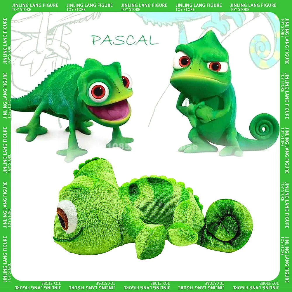 Charming 15cm Pascal Plush Doll - Soft Chameleon Toy for Kids & Collectors