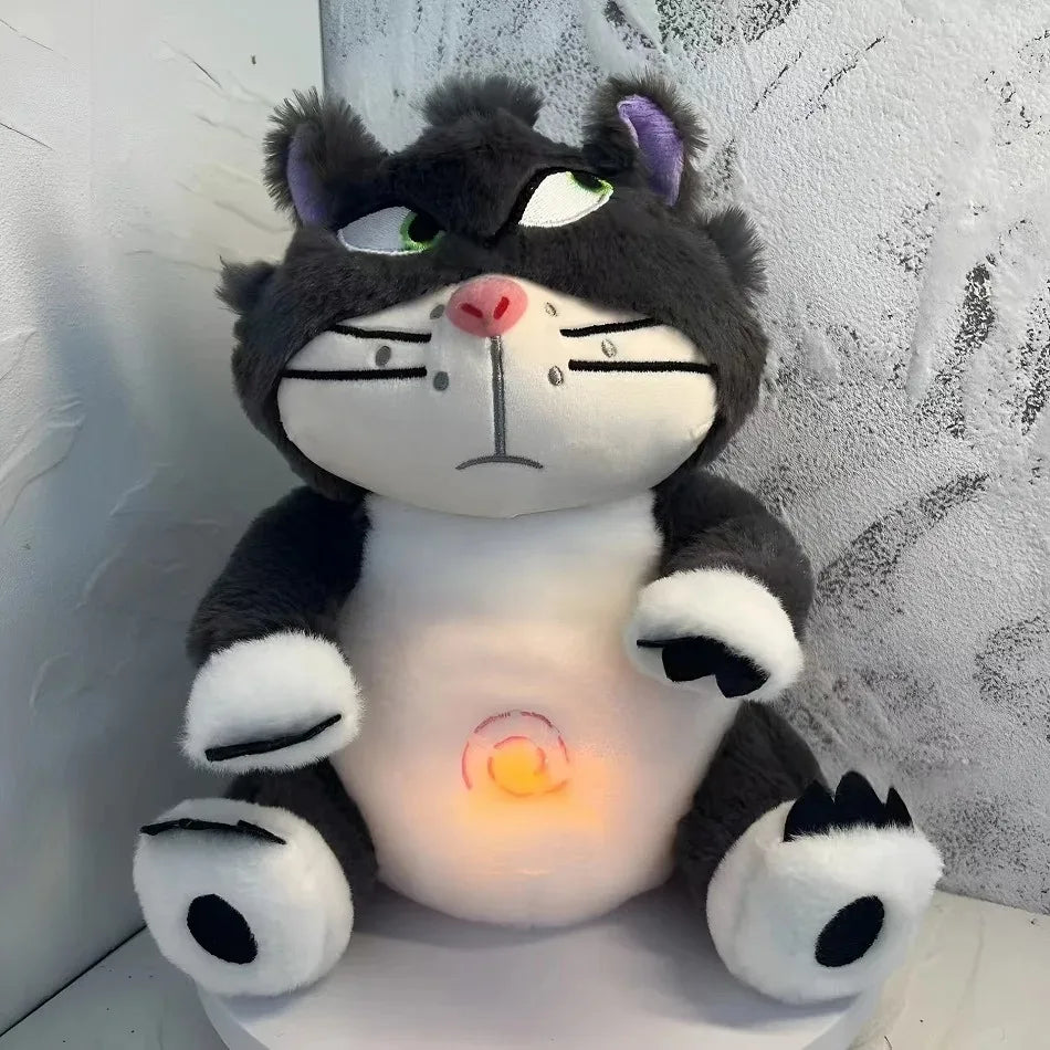 Cute Cat Musical Plush Toy - Soothing Light & Sound for Kids