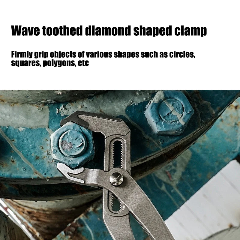 Milwaukee 12-Inch V-Shaped Heavy-Duty Locking Pliers for Mechanics