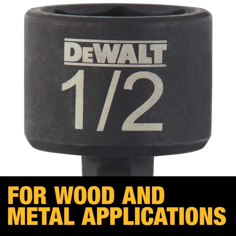 DEWALT 5-Piece Impact Ready Magnetic Nutsetter Set for Quick DIY