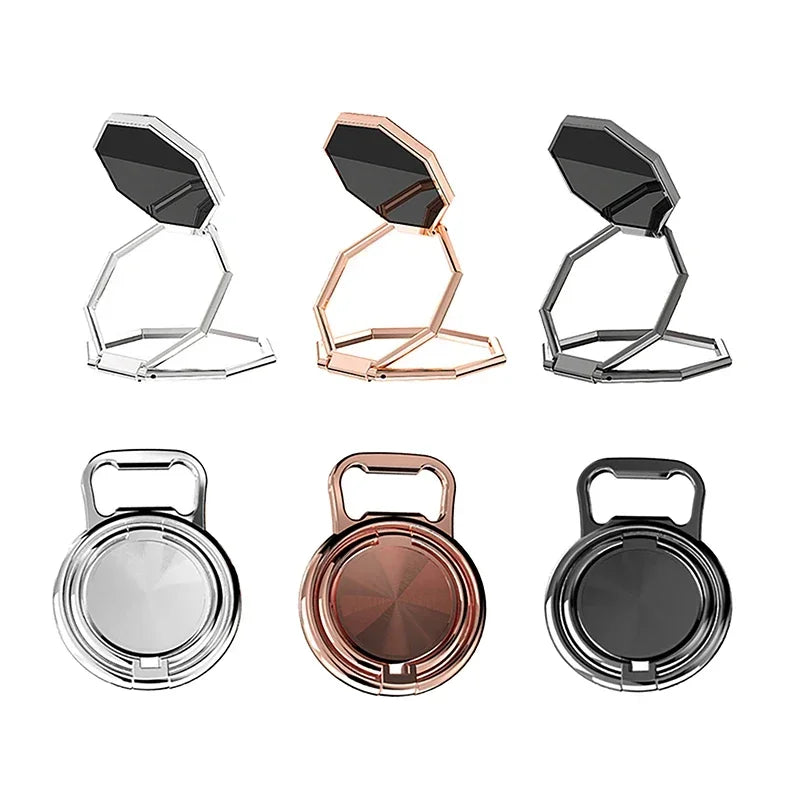 360° Rotation Metal Phone Holder - Universal Foldable Kickstand