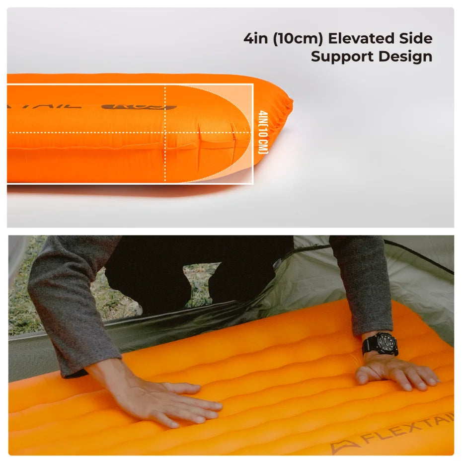 FLEXTAIL TINY MATTRESS PLUS 2 – Ultralight Insulated Camping Mattress